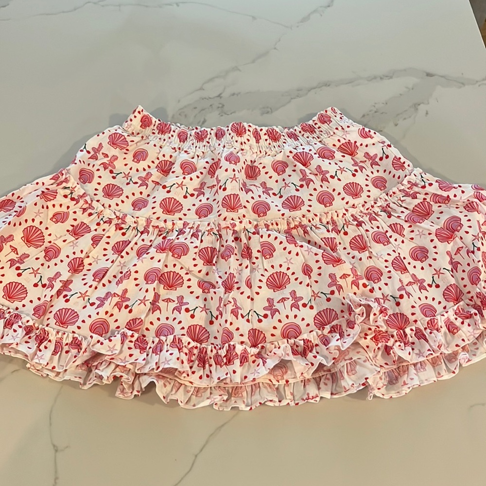 Hill House Paz linen skirt